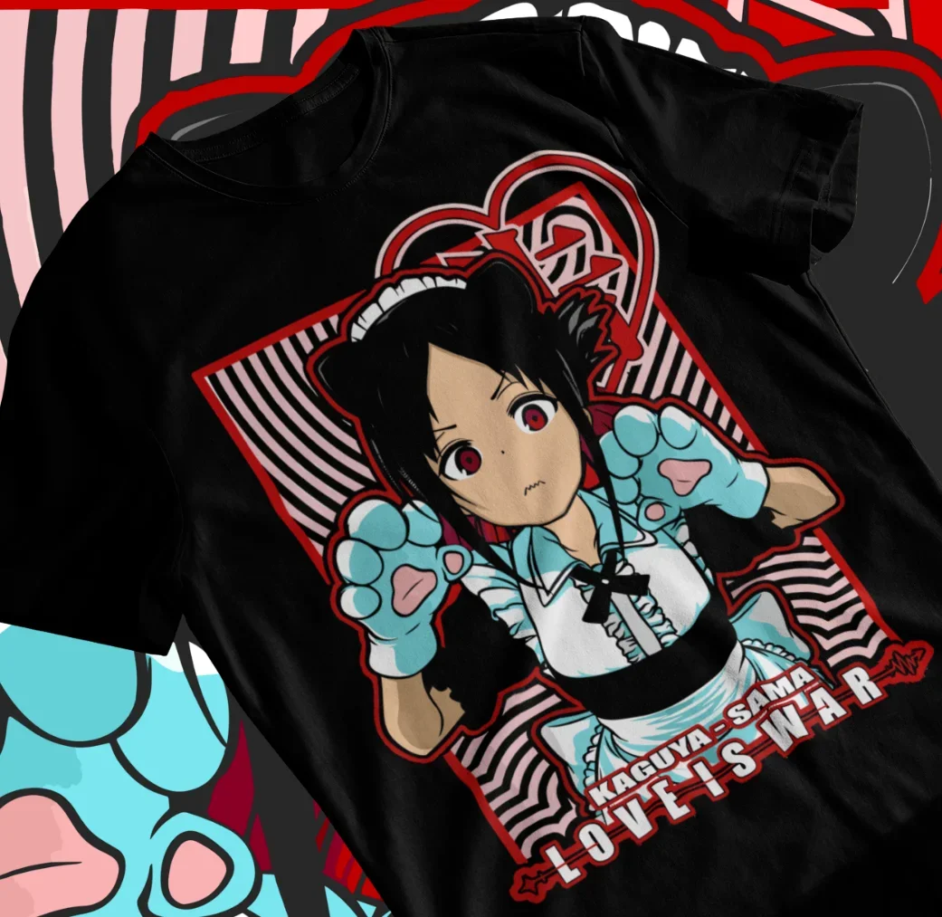 Camiseta de Anime Kaguya Sama Love Is War Unisex, bonita camiseta suave, todas las tallas