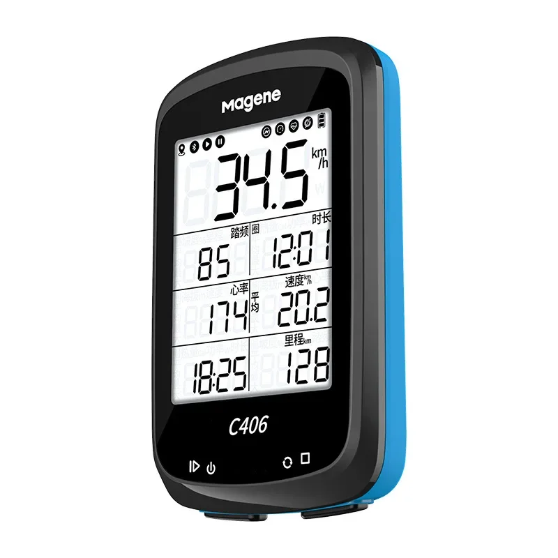 Magene C406 Bicycle Computer Wireless GPS Speedometer Bluetooth Cycle Accessories Waterproof Road Bike MTB Odometer