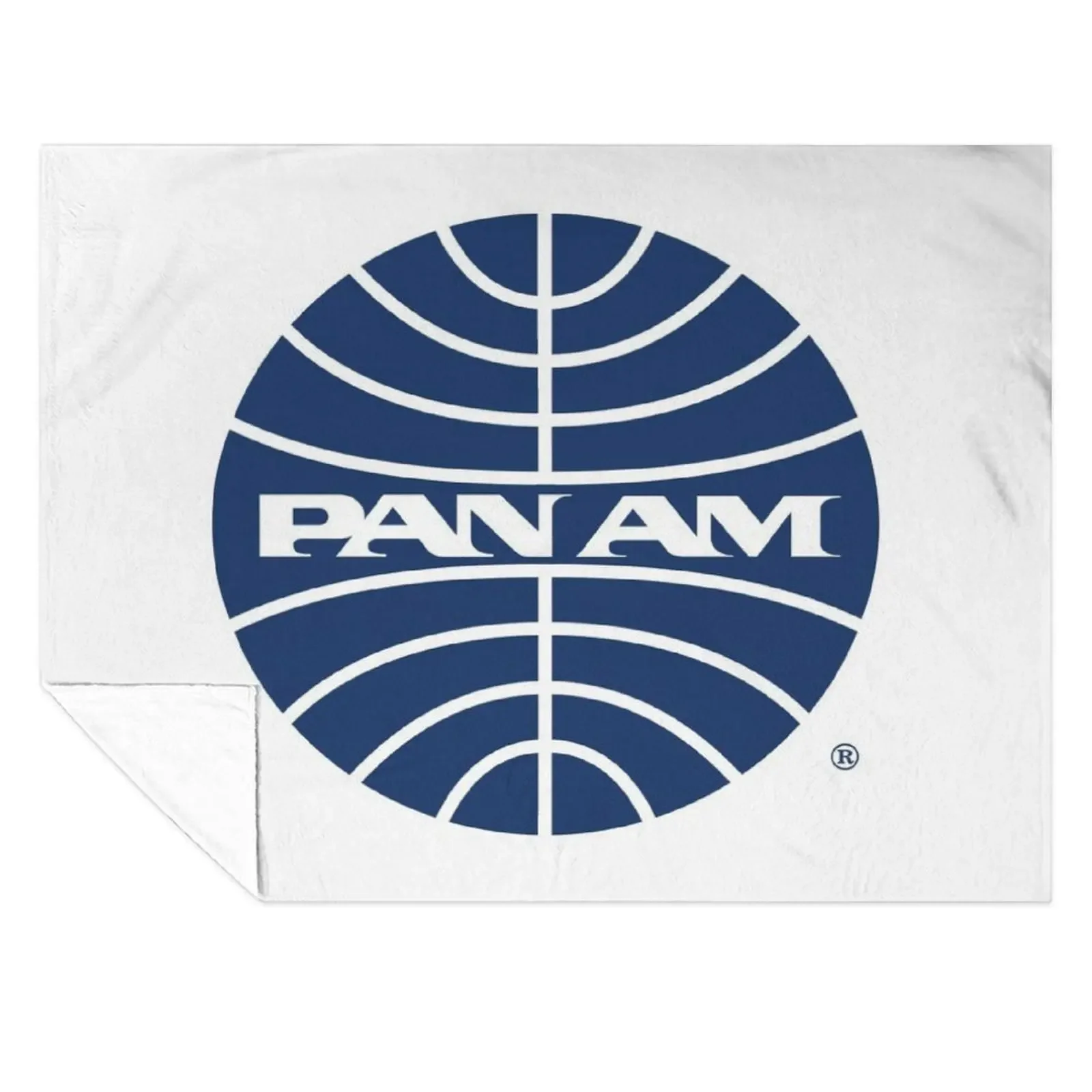 

Pan Am Mid 1950s Globe Inverted Throw Blanket Baby For Baby blankets and throws christmas decoration Blankets