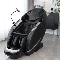 Full Body Massage Chair Luxury 4D Zero Gravity Shiatsu Electric Heating SL Track Massage Chair