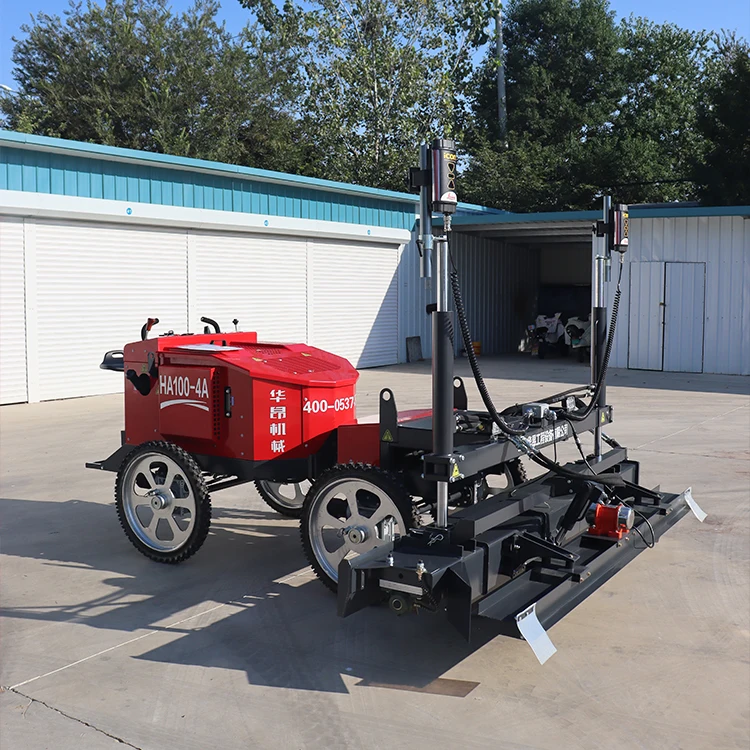 HWAON Precyzyjna Automatyczna Maszyna do Wygładzania Betonu Cena Fabryczna Laserowa Wygładzarka do Betonu