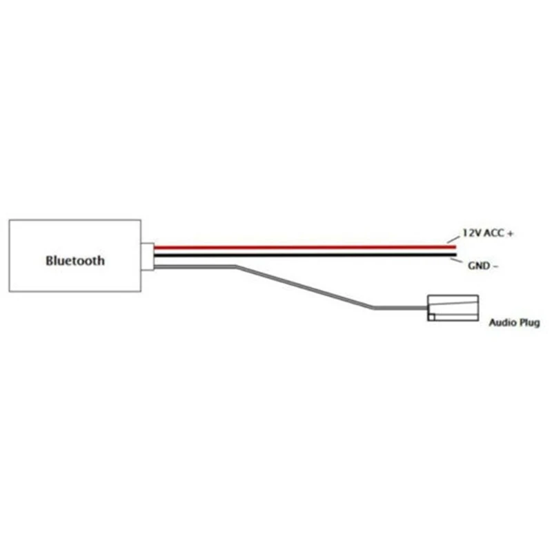 Modulo Bluetooth per auto adattatore musicale cavo Audio Aux per Alpine CDE-W203Ri IDA X303 X305 X301 KCE-237B