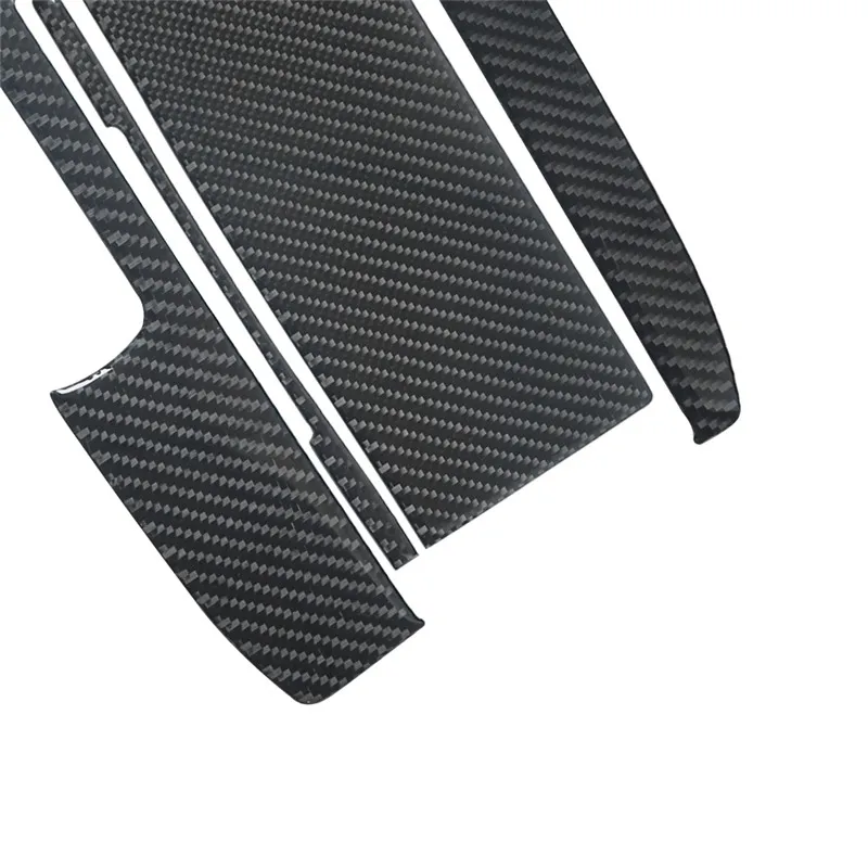 For Honda Accord Coupe/Sedan 2008-2012 Carbon Fiber Gear Panel Stickers Car Interior Decorative Accessories