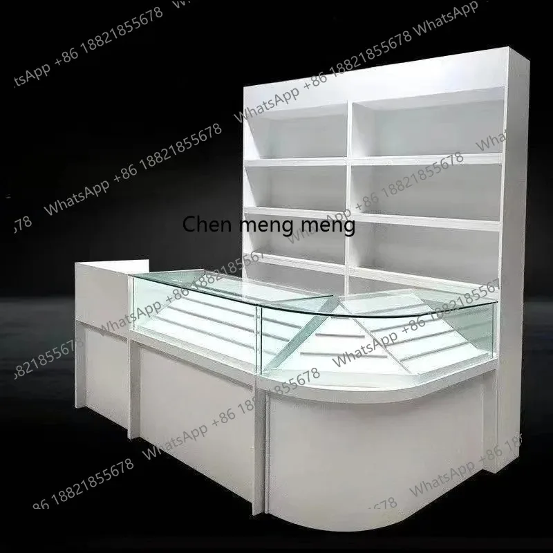 X  Display checkout page integrated convenience store, cabinet corner, cabinet combination, the whole set