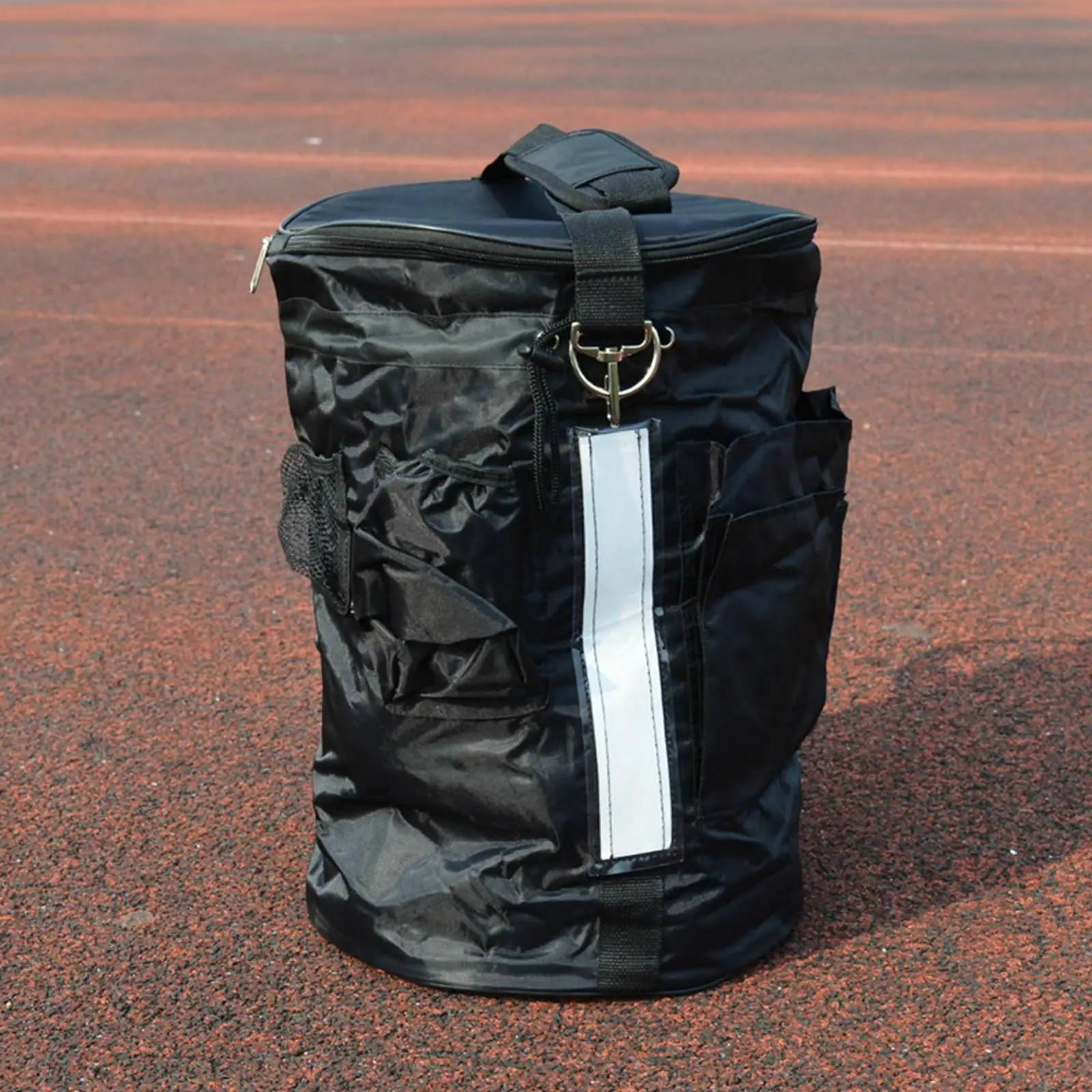 

Tennis Ball Bag Portable Large Capacity 36 Softballs Multifunctional Sturdy 80 Baseballs Pickleball Ball Collector Basket Nylon