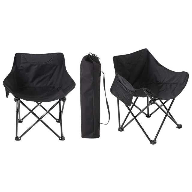 Nowy Design Wysokiej Jakości Składane Krzesło Kempingowe Typu Moon Chair Wytrzymałe Krzesło Plażowe Na Zewnątrz