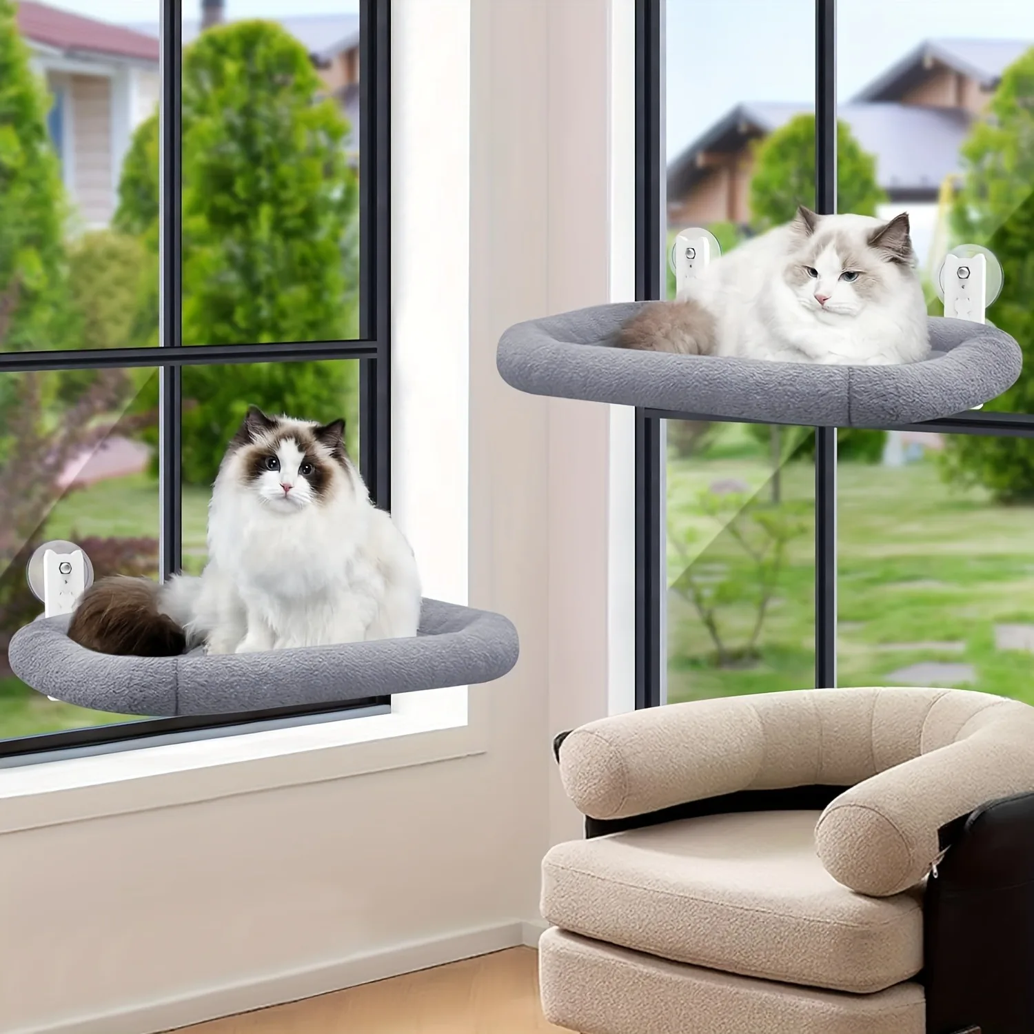 Cats Hammock Window Pet Products Balcon Accessories Houses Beds Kitten Pets Hammocks Hanging Things Furniture Cat