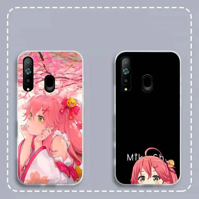 Sakura Miko Phone Case For Samsung Galaxy A71 70 52 51 40 31 50 30 21 12 10 03 S Transparent Soft Silicone Cover