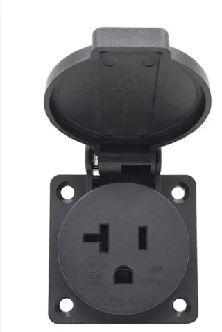 1 STKS Zwart Blauw 2 P + E Multifunctionele China VS UK Australië Nieuw-Zeeland EU Duitsland Frankrijk Zwitsers Brazilië Industriële Waterdichte Socket