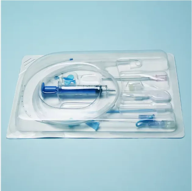 Factory Direct Sale Ethylene Oxide Venous Catheter Set Disposable Central Venous Catheter