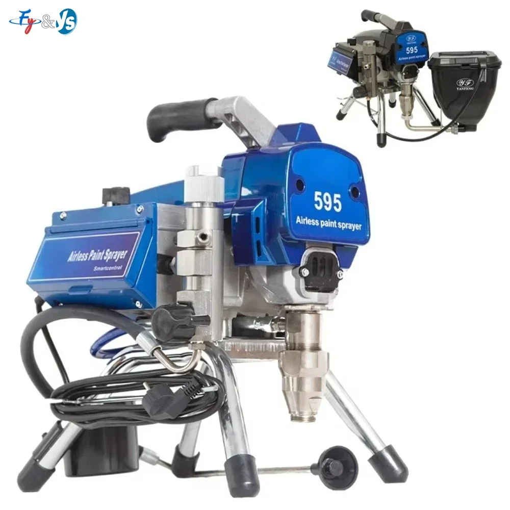 PT-590 Electric High-Pressure Airless Sprayer,Marine Spraying and Corrosion Protection,Fully Automatic Latex Paint Sprayer