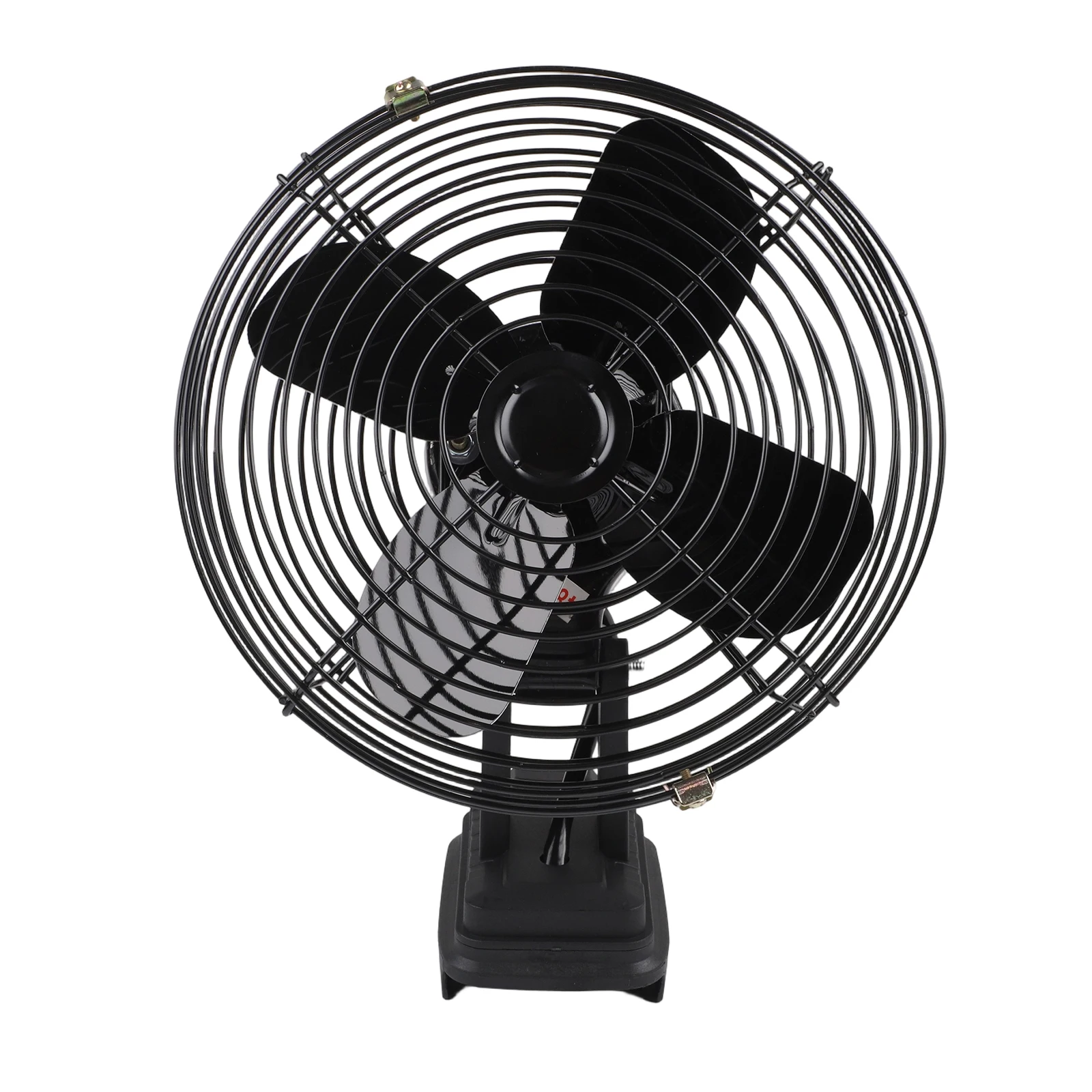 8 Inch Cordless Camping Fan With DC Power Port Metal For Blades For BL1830 BL1840 18V For Battery Outdoor Cooling Tool Black