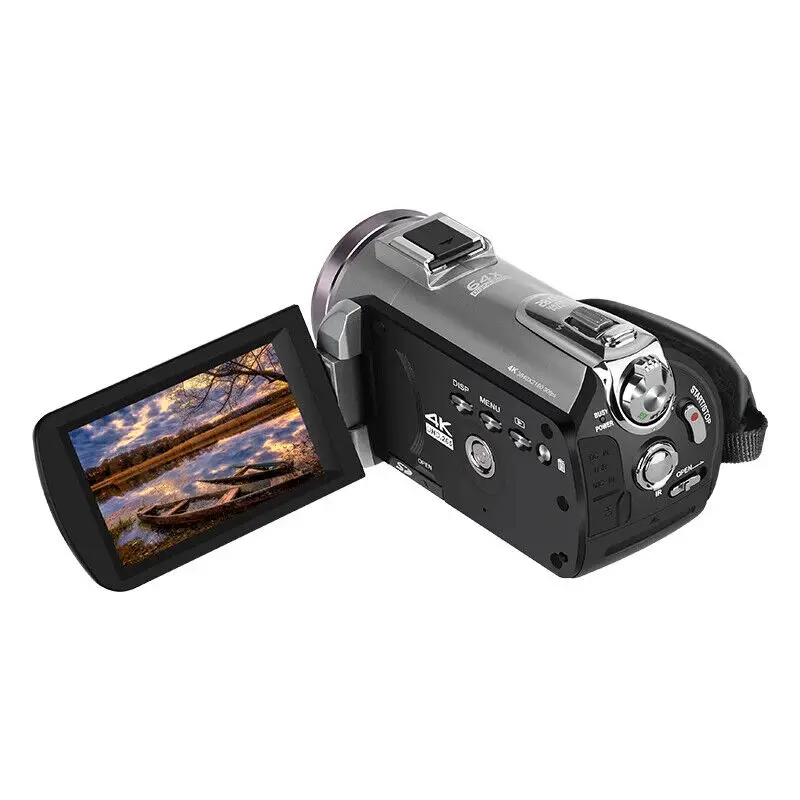 Youtube Live Broadcast 4K 1080p Digital Video Cam'era with 3.0'' Touch Display