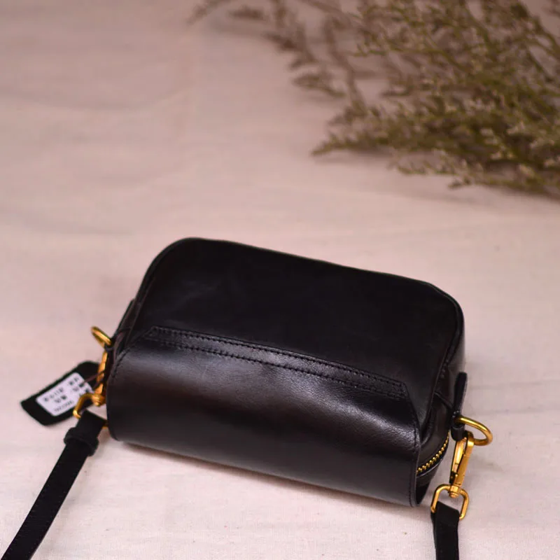 AETOO All commuter crossbody bag underarm bag single shoulder high-grade texture niche leather soft cowhide casual casual retro