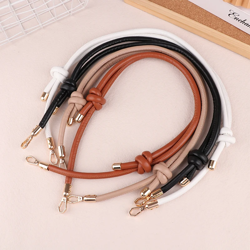 1 PCS Adjustable PU Leather Handbag Strap - DIY Woven Crossbody & Shoulder Bag Accessory