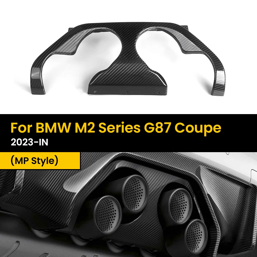 

Real Dry Carbon Fiber Diffuser Middle Plate for BMW M2 Series G87 Coupe MP Style 2023-IN 1Pcs/Piece