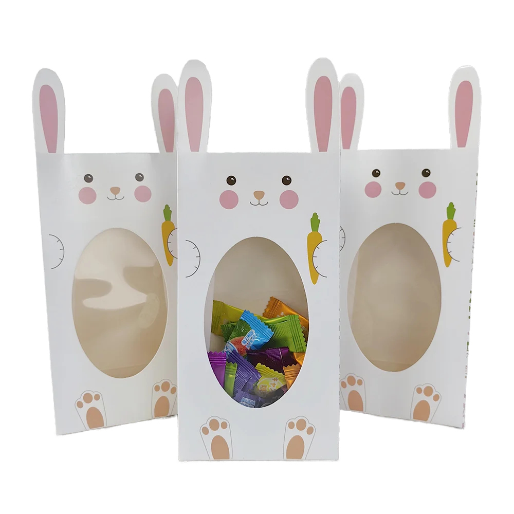 Easter Theme Disposable Tableware Cute Cartoon Rabbit Pattern Paper Plates Cups Napkins Kids Easter Party Decoration Supplies