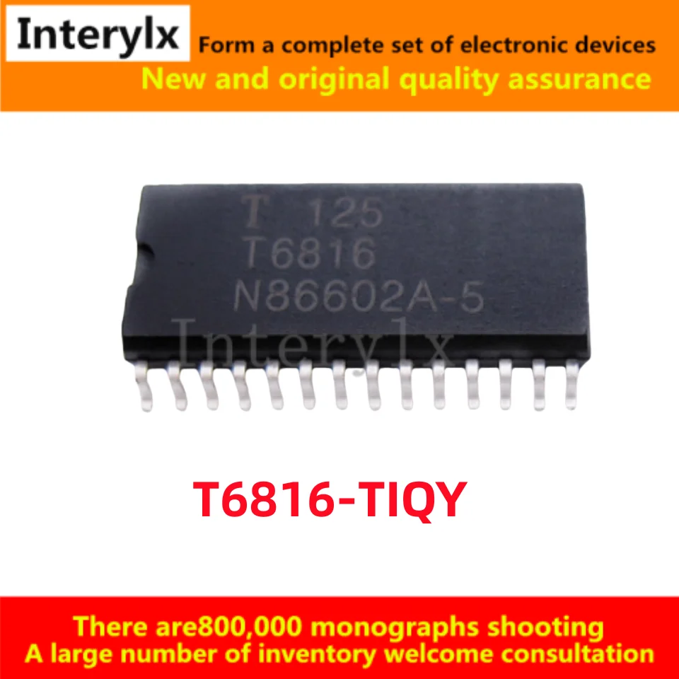 2-10Pcs/Lot T6816 T6816-TIQY SOP-28 SMD IC Air Conditioning Chip