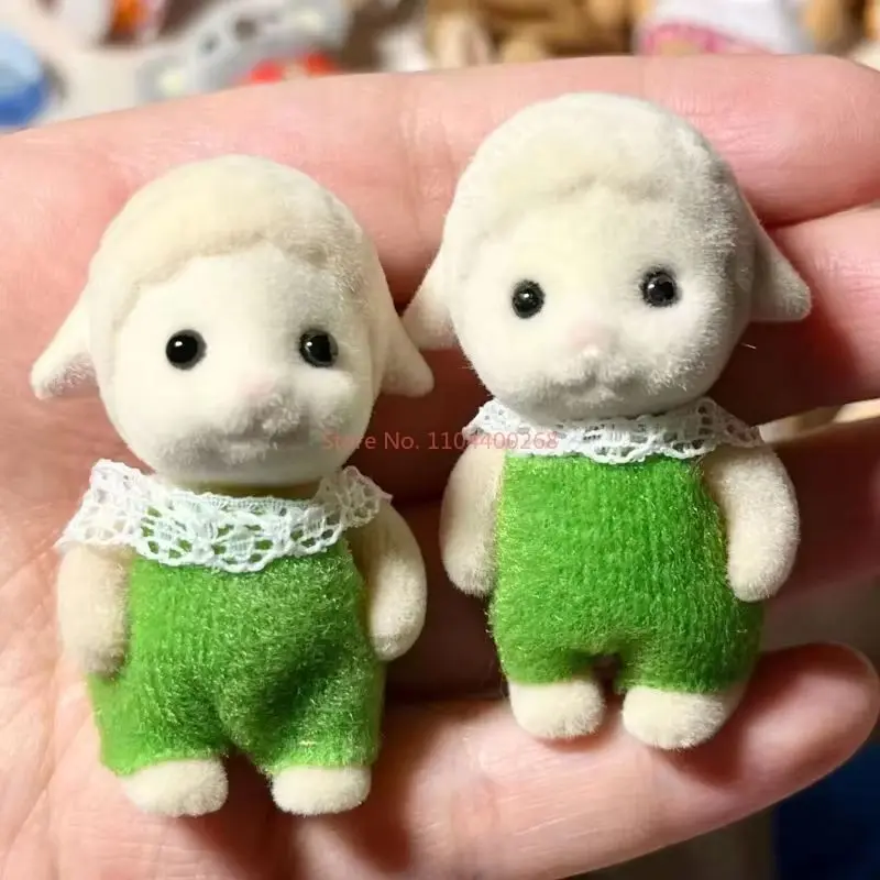 In Stock Original Sylvanian Families Action Figure Standing Posture Baby Series Toy Accessories And Pendant Room Decora Gift Toy