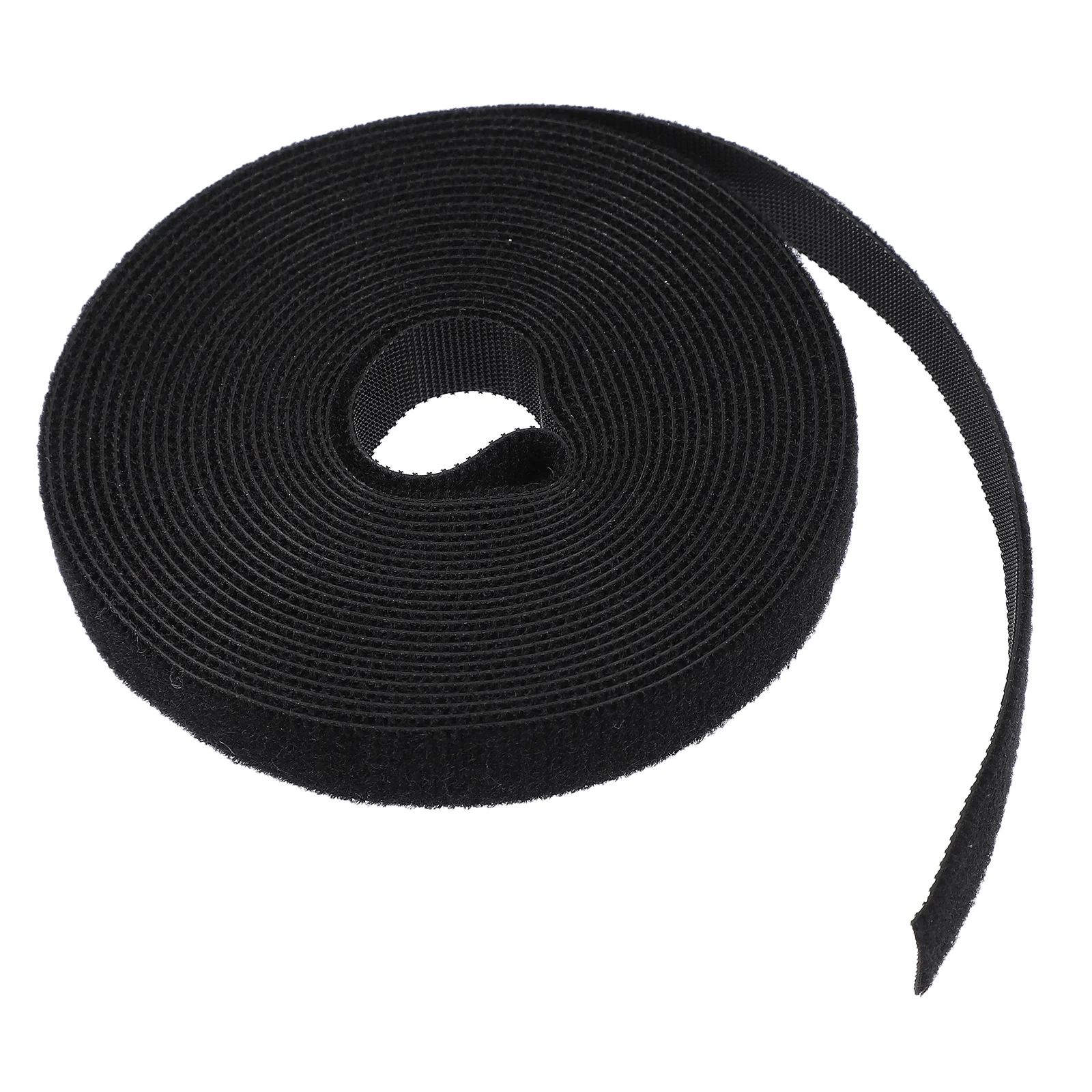 

1 Roll 5 Meters Cable Wire Management Ties Self Gripping Fastening Straps Hook Loop Design For Home Office Cord Organizer