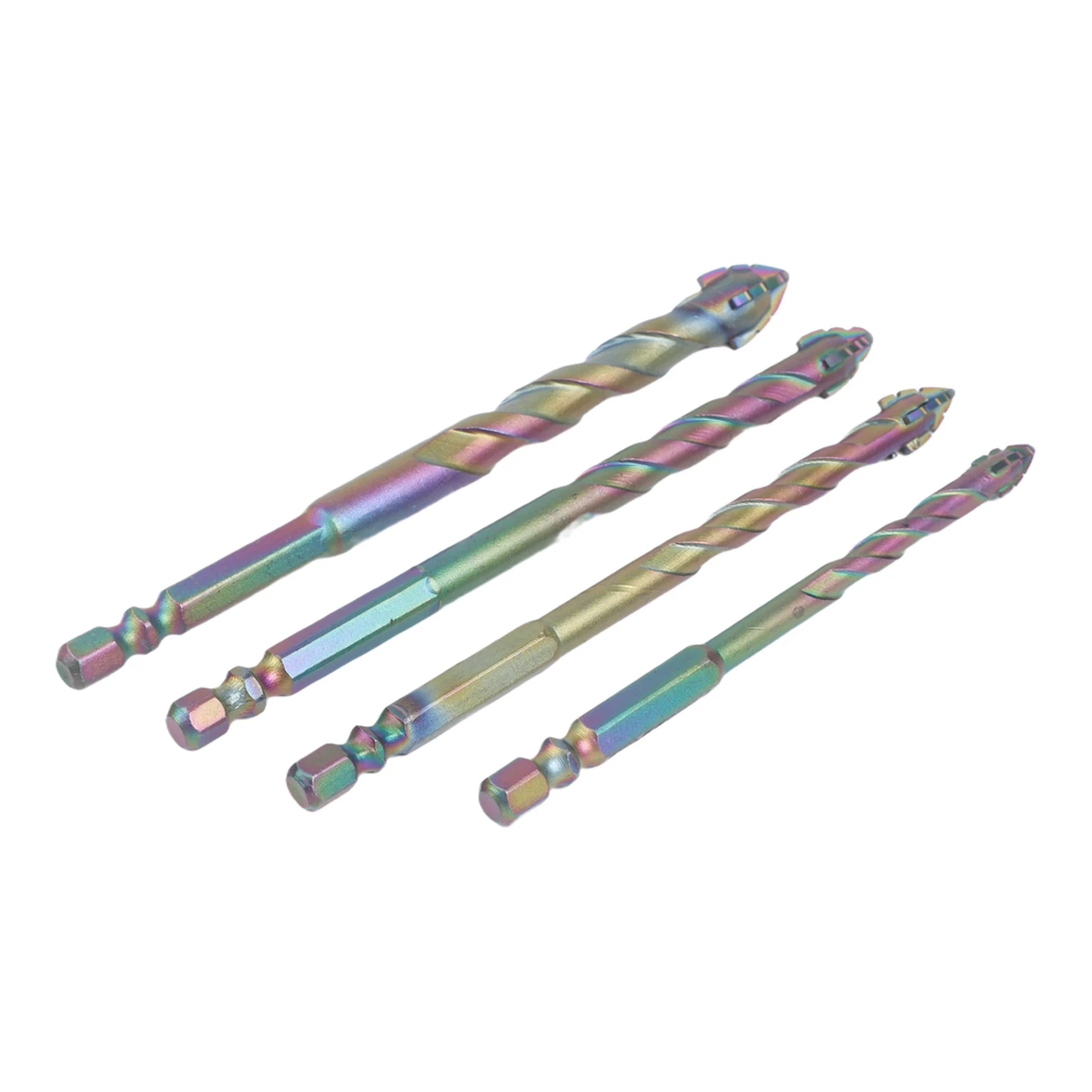 

Masonry Drill Set Carbide Drill Set For Construction Tasks Cross-head Tip Design Efficient Drilling Performance Diameter 10mm
