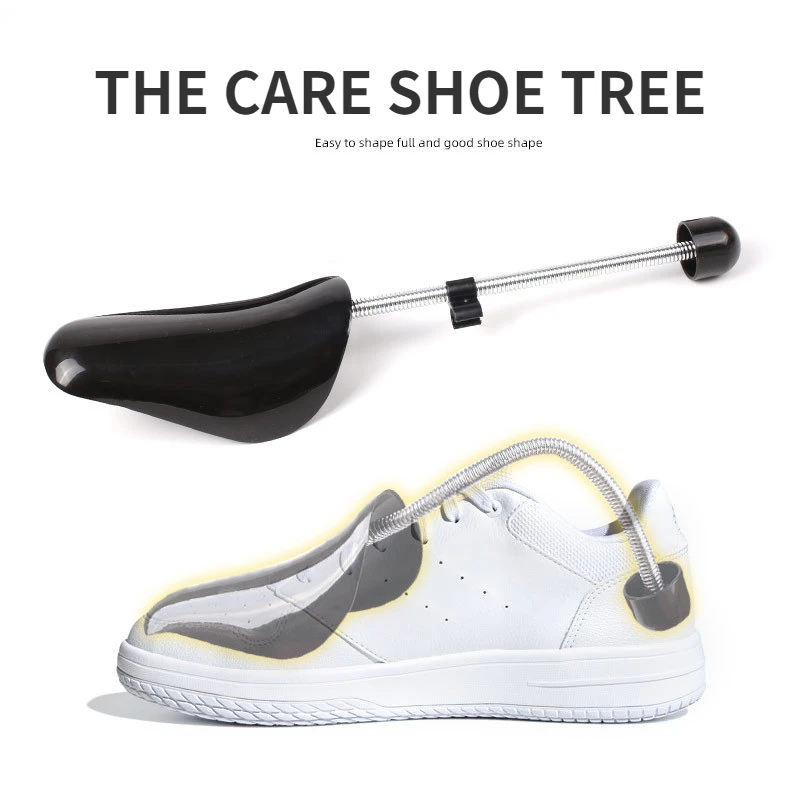 Zapatero de plástico práctico para el hogar, de longitud ajustable ensanchador, soporte para botas, organizadores, 1 par