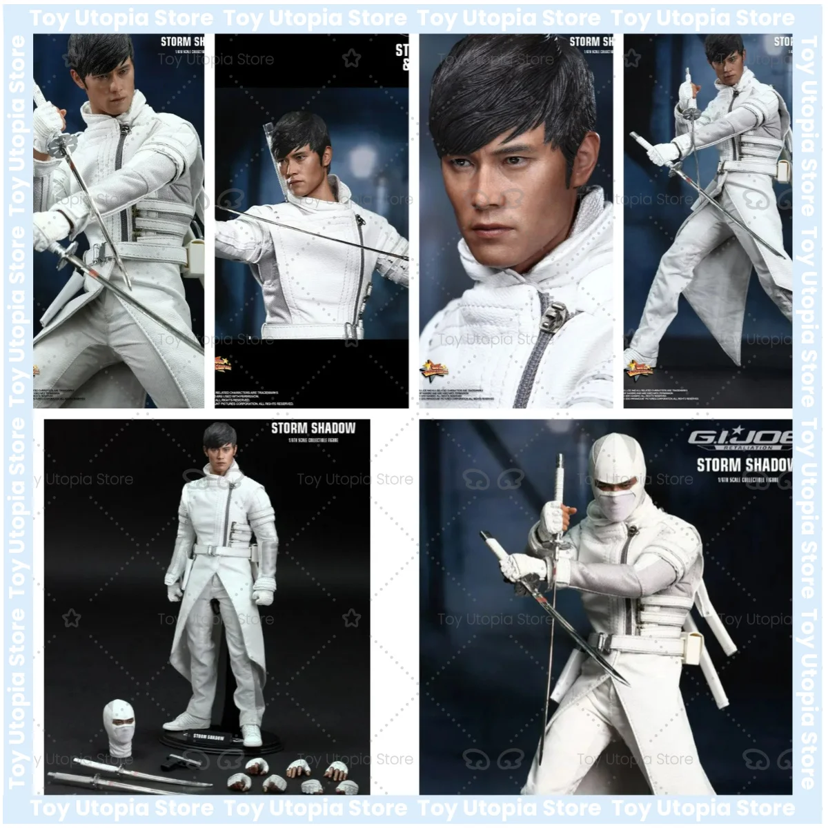 

En Stock HotToys 1/6 MMS193 G.I. Joe las Fuerzas Especiales 2, Cobra White Ghost, Lee Byung-hun, Juguete Coleccionable Regalo