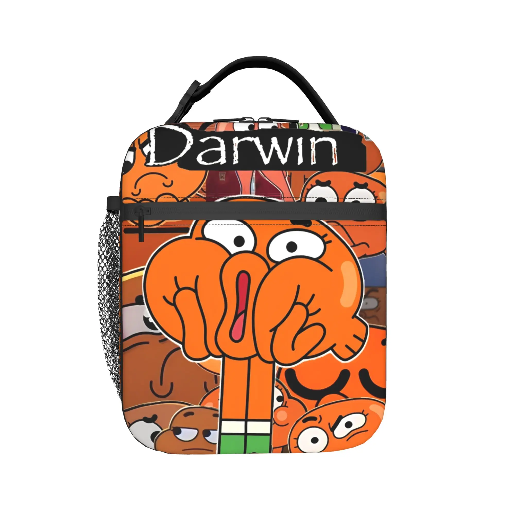 The Amazing World Of Gumballs  Merch Insulated Lunch Bag For Office  Food Storage Bag Portable Cooler Thermal Lunch Boxes