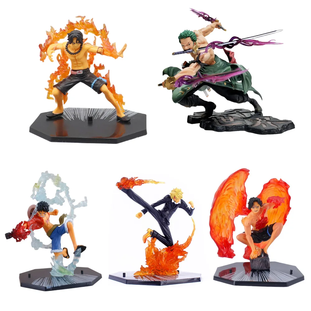 ฟิกเกอร์อนิเมะวันพีซ ลูฟี่ โรโรโนอา โซโล สามดาบ ซา-แม็กซิมัม รูปปั้นมังงะ พีวีซี ของสะสม โมเดลของเล่นสำหรับเด็ก