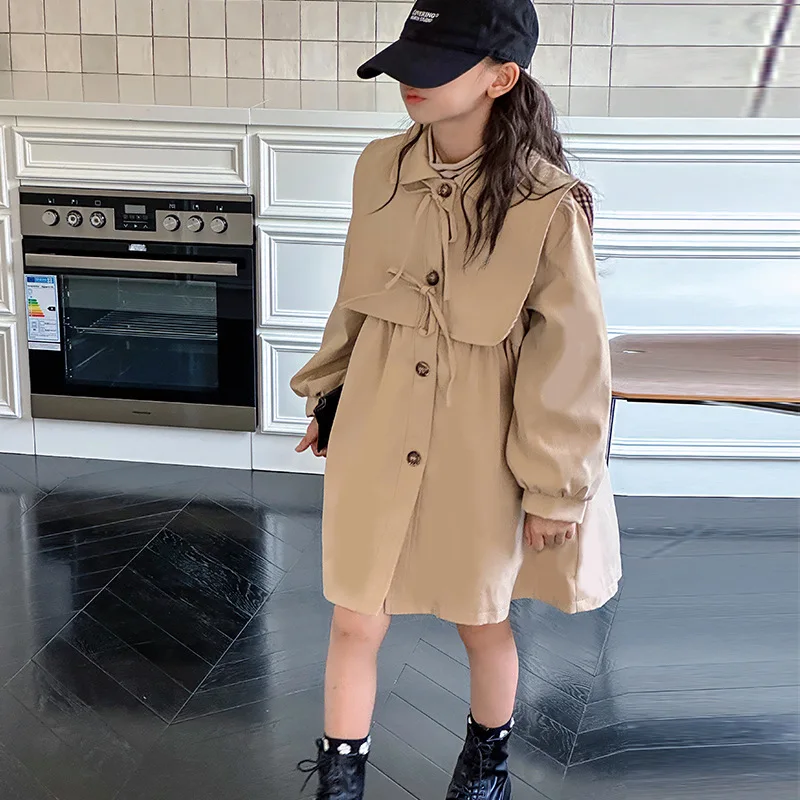 

A.2025Girls Spring and Autumn New British Style High Quality Casual Jacket Jacket