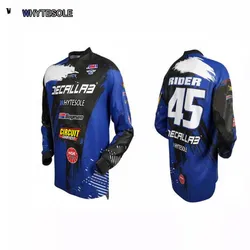 2023 Team cutsom bmx motocross jersey bike enduro mtb cycling jersey Long sleeve downhill Motorcycle bicycle clothing