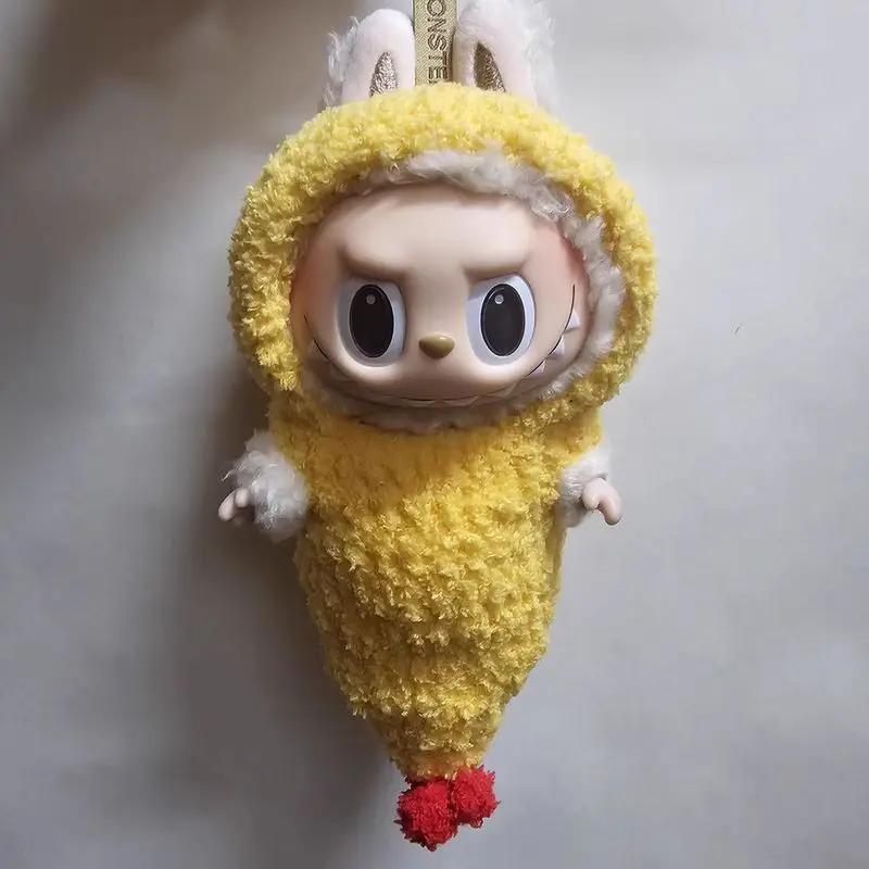 

Костюм Labubu, одежда, монстры, темпуры, жареные креветки, виниловая кукла, периферийный наряд, кулон, ручная работа, индивидуальный заказ, подарок другу