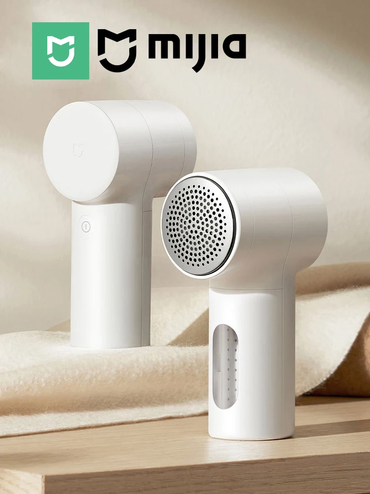 XIAOMI MIJIA Usuwacz Kłaczków 2, Golarka do Tkanin Ubrań, Akumulator 180min, 6-Ostrzowy Silny Odsysacz, Ładowanie USB, Usuwacz Kłaczków i Puszystości — 2