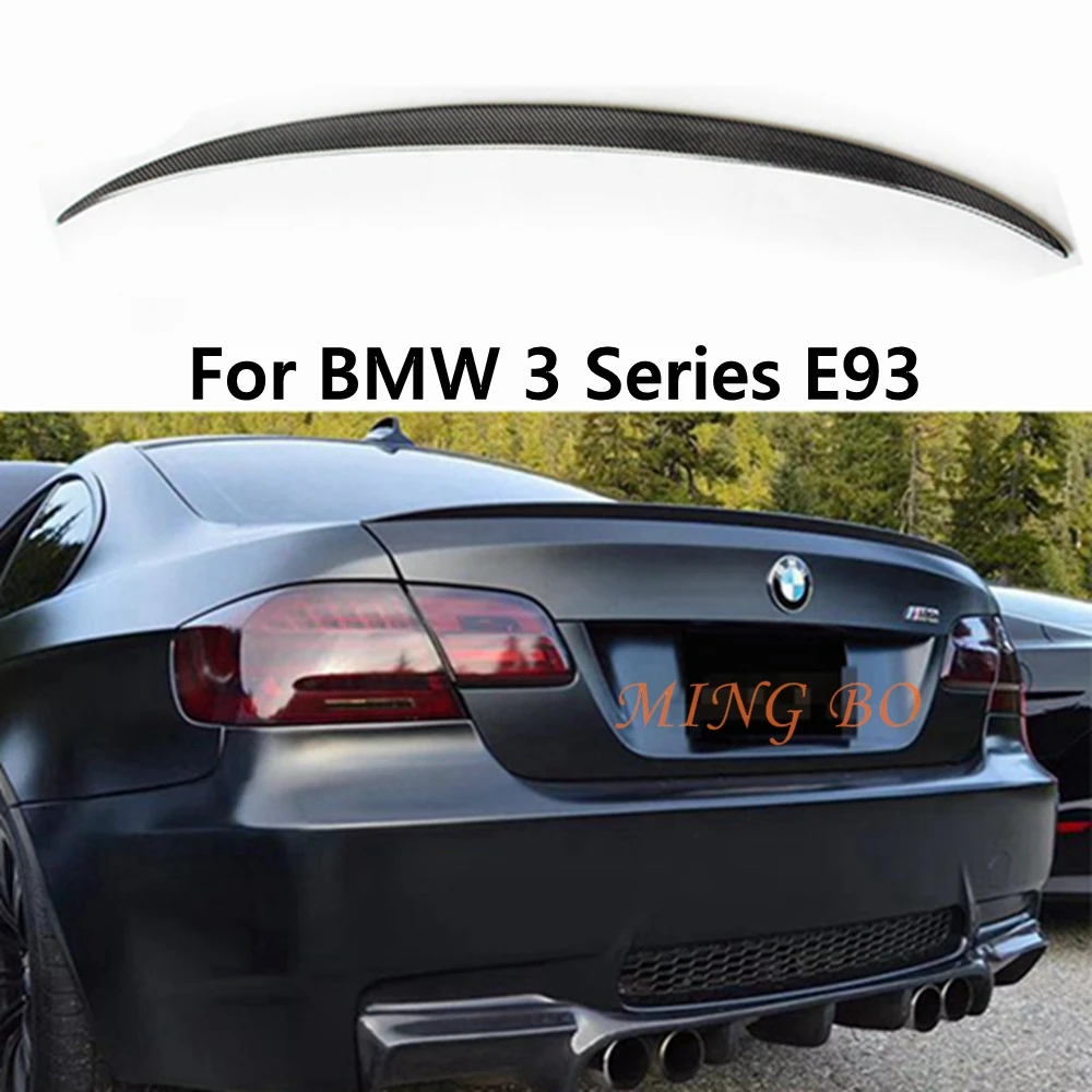 

For BMW 3 Series E93&E93 M3 Convertible M Style Carbon fiber Rear Spoiler Trunk wing 2006 2007 2008 -2013 FRP Forged carbon