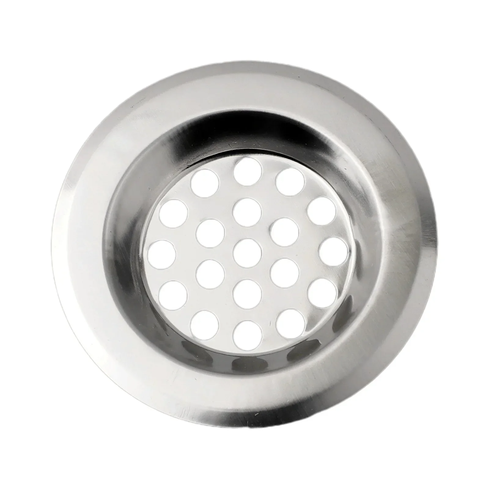 1pc Stainless Steel Sink Filter Screen Floor Drain Bathtub Anti Blocking Hair Catcher Stopper Kitchen Supplies