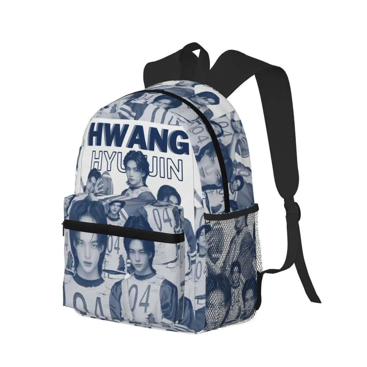 

HyunJin корейский Kpop певец студенческий рюкзак школьная сумка походный дорожный рюкзак для мужчин и женщин Bookbag сумки на плечо