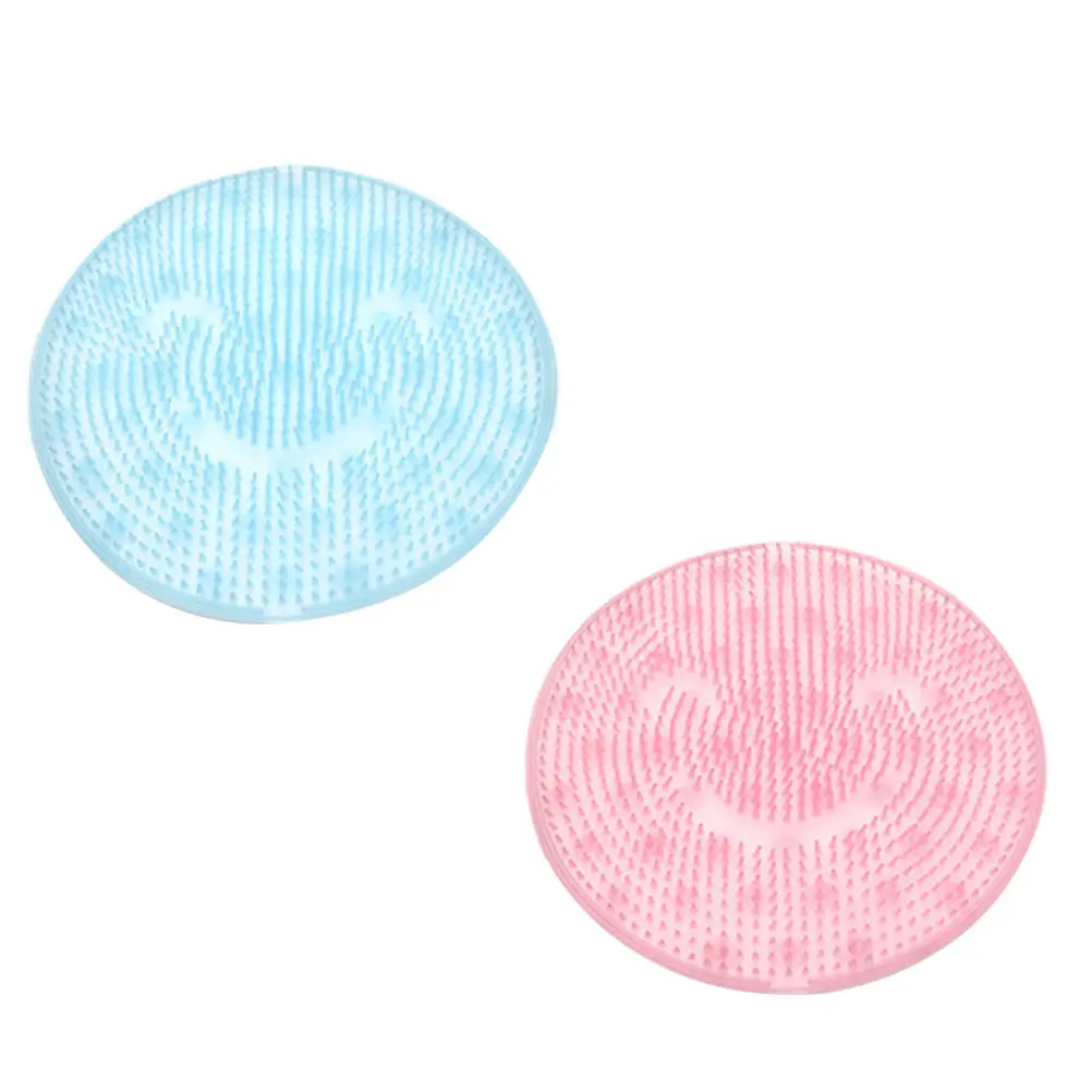 

2Pcs Foot Massage Scrubber Elastic Column Shower Foot Cleaner Plantar Fasciitis Relief Massage Pad Feet Cleaner Scrubber