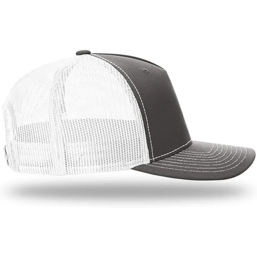 قبعة سائق الشاحنة ذات خمسة ألواح كلاسيكية قابلة للتعديل، تتوفر عبوات كبيرة، مقاس واحد يناسب الجميع #5
