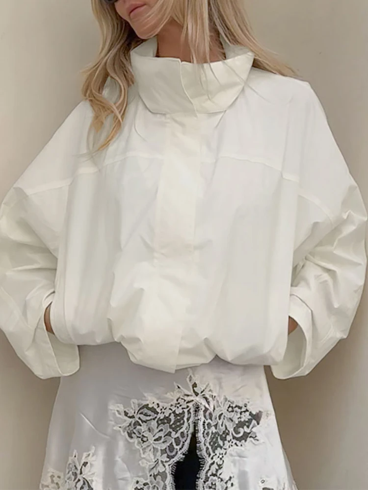 Autumn Winter New Women Windbreaker Jacket Windproof Solid Long Sleeve Outdoor Female Sport Hooded Thin Coats