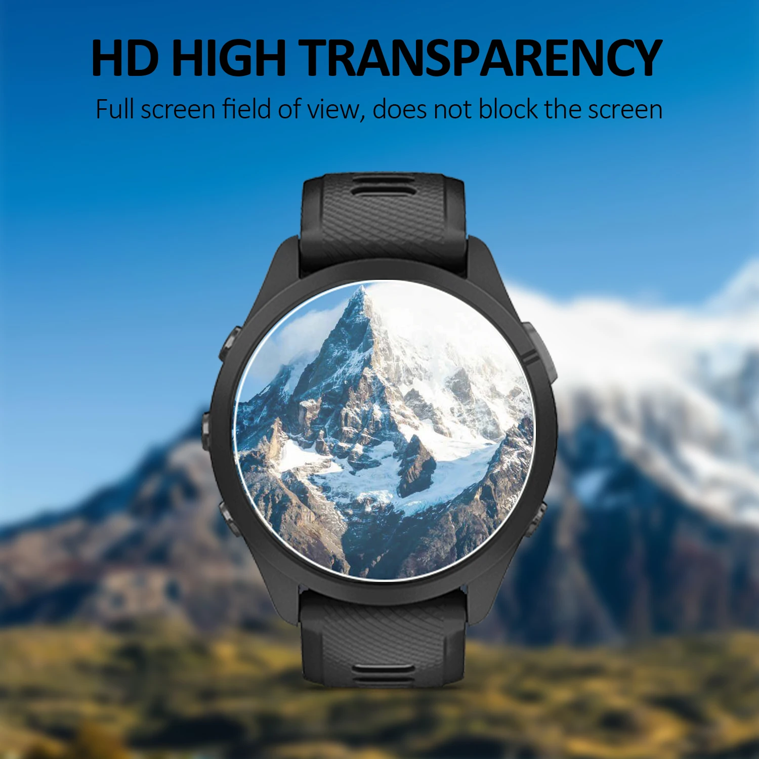 3pcs TPU Protective Film For Garmin Venu 2 Plus 3 3S Vivoactive 4 4s MARQ2 Forerunner 265S 265 965 Screen Protector Not Glass