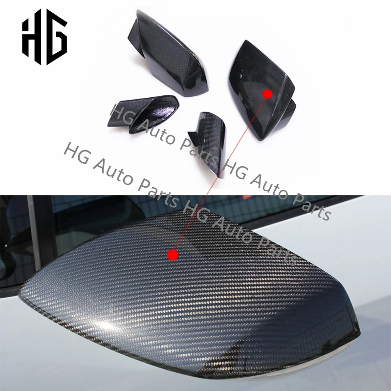 

LP 580 Car Rearview Mirror Covers Caps for Lamborghini Huracan EVO LP610 LP640 2014-2018 Mirror Caps Car Accessories