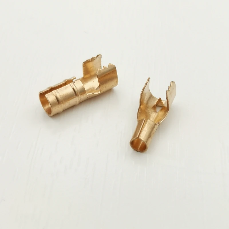 Waste Oil Burner Igniter Accessories High Voltage Wire Copper Connector for High Prressure Pulse Transformer Ceramic Electrode