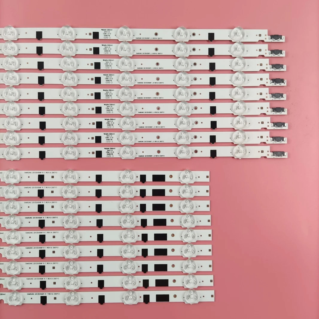 18 sztuk/zestaw LEDStrip dla 50 TV UN50F5500 UN50F6800 BN96-25310A BN96-25311A BN96-27900A BN96-27901A 2013 svs50f D2GE 500SCA