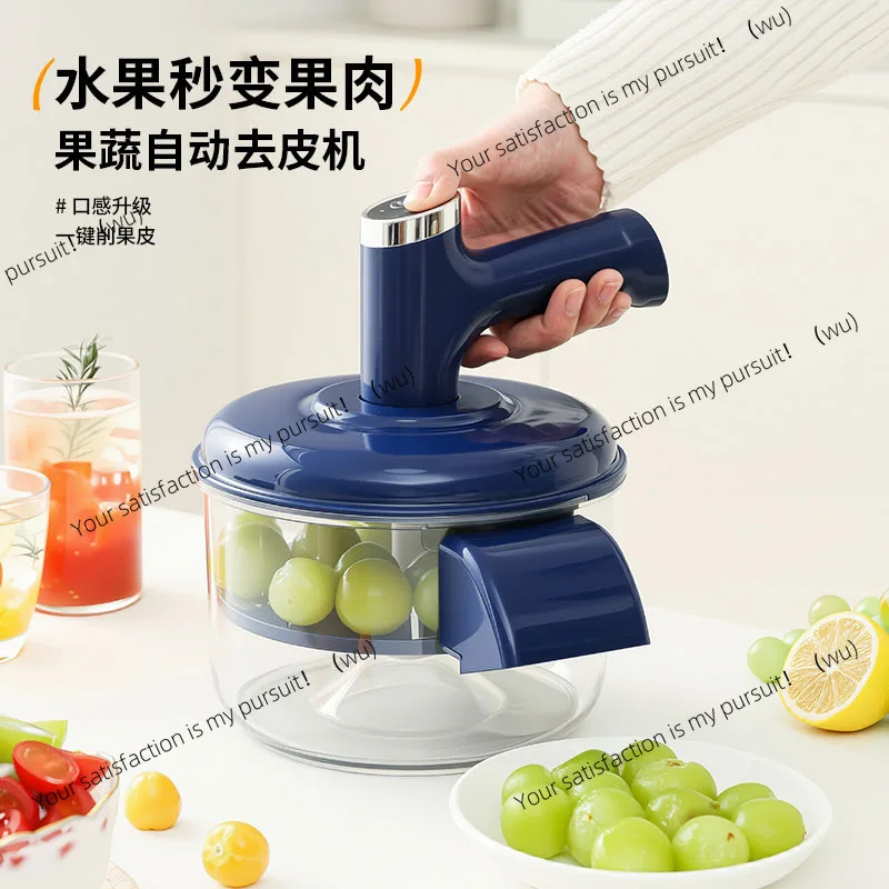 Household and commercial fruit and vegetable peelers, grape peelers