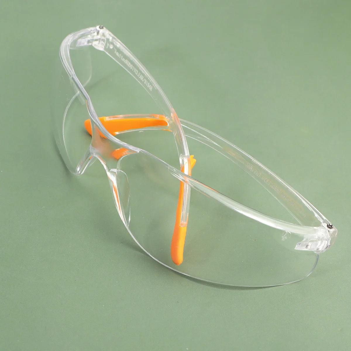 

4Pcs Anti- Protective Glasses Durable Pc Material Ergonomic Design Wear-Resistant Safety Goggles Eye Protective Glasses