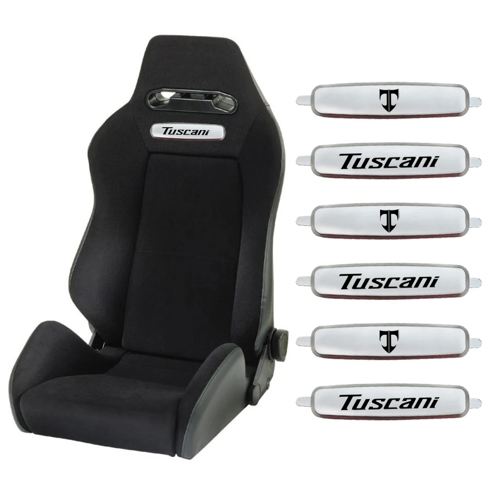 تصفيف السيارة مقعد معدني شعار مقعد ضبط شارات ملصق لشركة هيونداي توسكاني II III IV Tuscani كوبيه تيبورون اكسسوارات السيارات