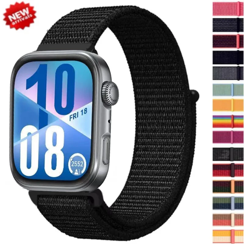 Nylon Loop Strap For Huawei Watch Fit 3 Sport Breathable Replacement Bracelet Wristband For Huawei Watch Fit 3 Belt Accessories
