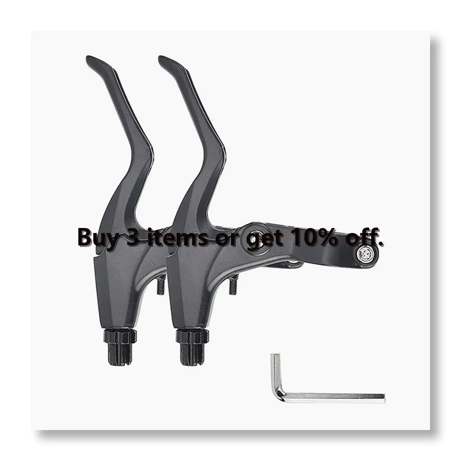 ●Bike Brake Handle Levers V Brake/Disc Brake Handle Brake Aluminum Alloy Mountain Hydraulic Bicycle Disc Brake Set