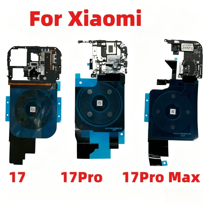 For Xiaomi 17 Ultra 17pro max Mainboard Cap Motherboard Cover with Wireless Charging Coil Signal Antenna NFC Flex Cable