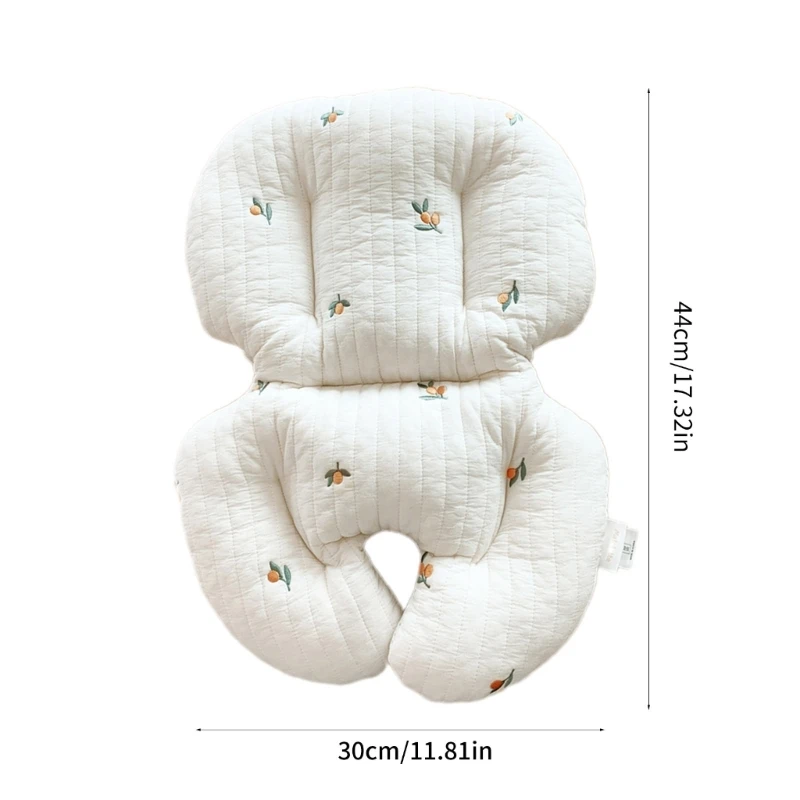 Baby Dining Chair Cushion Autumn And Winter Going Out Portable Non-Slip Integrated Cushion Baby Eating Growth Chair Accessories